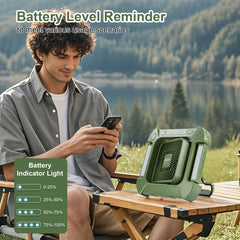 Camping Fan with Adjustable