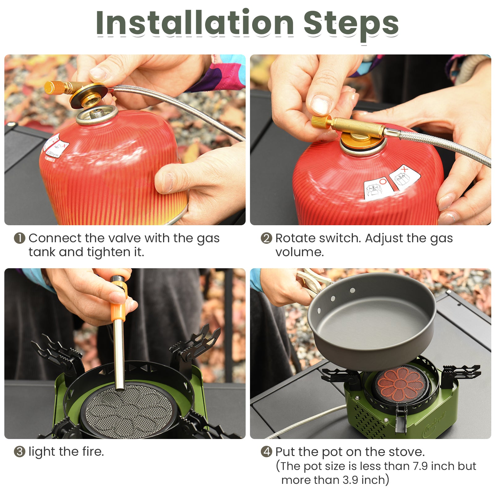 Infrared Camping Stove