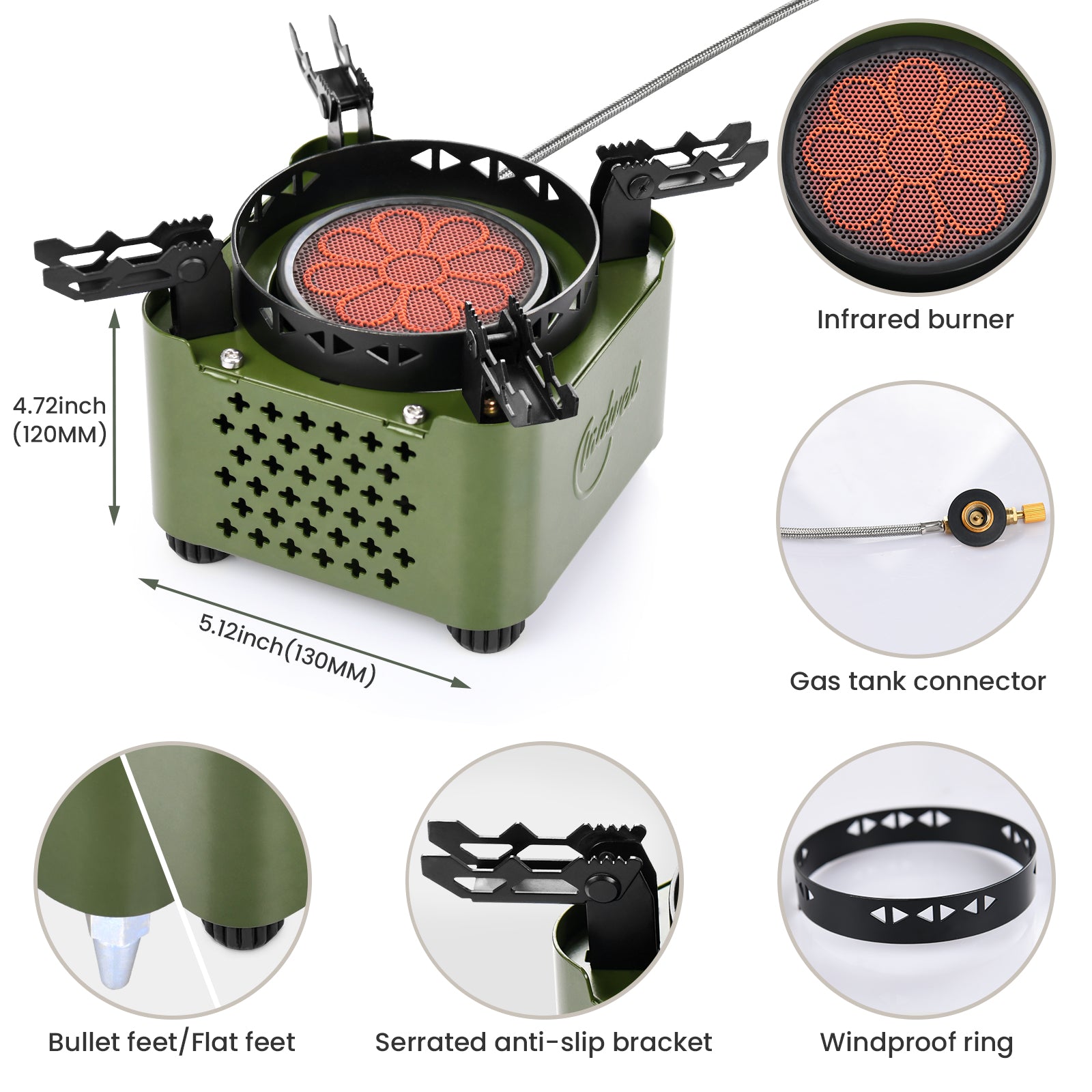 Infrared Camping Stove