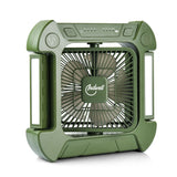 Versatile Outdoor Companion: The All-in-One Camping Fan with Adjustable Lighting and Power Bank